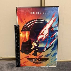 Limited Edition 2022 Top Gun Maverick Framed Movie Poster